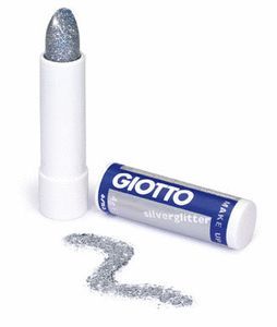 GIOTTO MAKE UP STICK GLITTER PLATA CAJA 10 UD