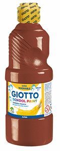 TEMPERA ESCOLAR GIOTTO 500ML MARRON