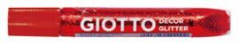 GIOTTO DECOR GLITTER GLUE ROJO 10.5 ML CAJA 20 UD