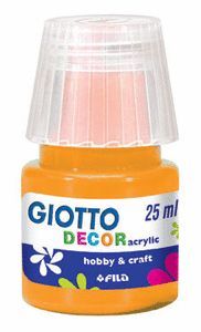TEMPERA ACRILICA GIOTTO DECOR 25 ML AMARILLO OSCUR