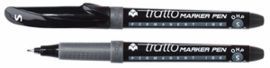 MARCADOR PERMANENTE TRATTO MARKER PEN PUNTA SF NEG