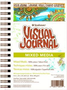 ALBUM ESPIRAL 14X20,3 34H STRATHMORE MIX MEDIA (50