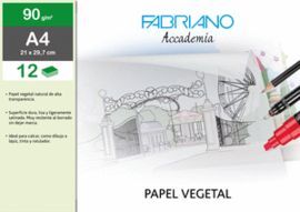 SOBRE PAPEL VEGETAL A4 90G/M² 12H