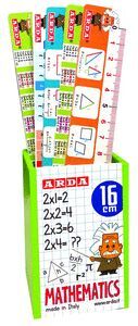 CUBILETE 24 REGLA 17 CM FORMULAS MATEMATICAS