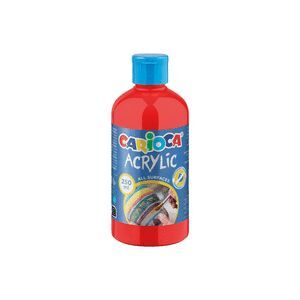 PINTURA ACRILICA CARIOCA 250 ML ROJO