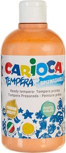 TEMPERA CARIOCA 500 ML NARANJA PASTEL