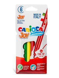 ROTULADORES CARIOCA JOY BLISTER CARTON 6 UDS