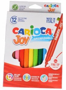 ROTULADOR CARIOCA 12/C JOY