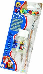 PASTA PARA MODELAR DECO GLOSSY BARNIZ Y PINCEL BLI