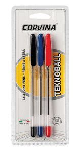 BOLIGRAFOS TEKNOBALL BLISTER 3 UDS