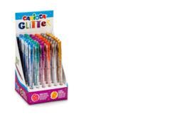 EXPOSITOR 36 BOLIGRAFOS CARIOCA GILTTER COLORES SU