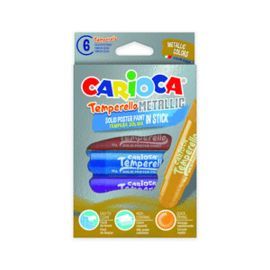 TEMPERAS TEMPERELLO METALLIC CAJA 6 UDS