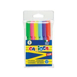 MARCADORES CLIP BOLSA PVC 6 UDS
