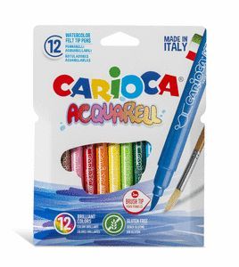 ROTULADORES ACQUARELL BLISTER CARTON 12 UDS