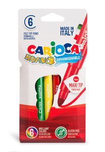 ROTULADORES BRAVO BLISTER CARTON 6 UDS