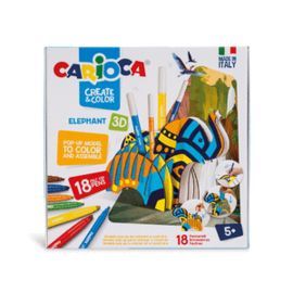 CARIOCA CREATE AND COLOR ELEPHANT 42902 MAKRO PAPER