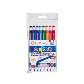 WHITEBOARD FINE PUNTA FINA BOLSA PVC 8 UDS
