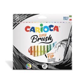 ROTULADORES SUPER BRUSH CAJA 20 UDS