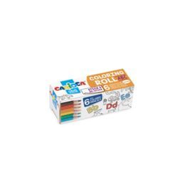 CARIOCA CREATE   COLOR MINI COLORING ROLL ABC