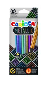 LAPIZ CARIOCA METALLIC 12 COLORES