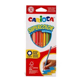 LAPIZ CARIOCA SUPERCOLOR 12 COLORES SURTIDOS