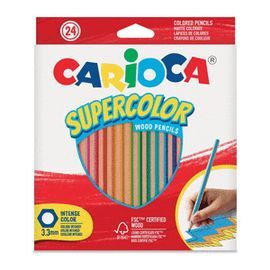 LAPIZ CARIOCA SUPERCOLOR 24 COLORES SURTIDOS
