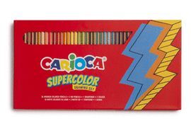 LAPIZ CARIOCA SUPERCOLOR 40 COLORES SURTIDOS