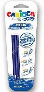 RECAMBIO BOLIGRAFO BORRABLE OOPS AZUL BLISTER 3 UD