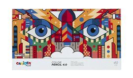 LAPIZ CARIOCA PLUS 4,0 40 COLORES SURTIDOS CAJA PR