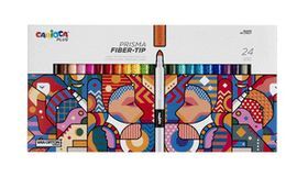 ROTULADOR CARIOCA PLUS PRISMA 24 COLORES SURTIDOS