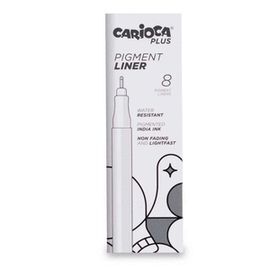 ROTULADOR CALIBRADO CARIOCA PLUS 0,2 MM NEGRO