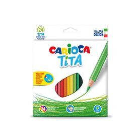 LAPIZ CARIOCA TITA 24 COLORES SURTIDOS