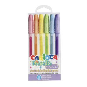 BOLIGRAFO CARIOCA FIORELLA 6 COLORES PASTEL