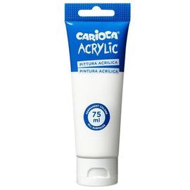 TUBO PINTURA ACRILICA 75 ML BLANCO