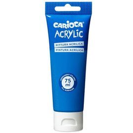 TUBO PINTURA ACRILICA 75 ML AZUL PRIMARIO