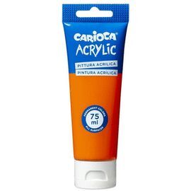 TUBO PINTURA ACRILICA 75 ML NARANJA