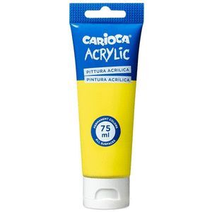 TUBO PINTURA ACRILICA 75 ML AMARILLO LIMON