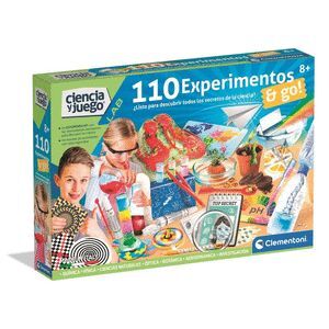 JUEGO CLEMENTONI 110 EXPERIMENTOS