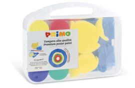 MALETIN 6 TEMPERA PREMEZCLADA 44 ML CON ACCESORIOS