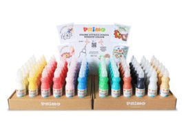 EXPOSITOR 72 PINTURA PARA VIDRIO 75 ML COLORES SUR