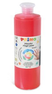 PINTURA DEDOS PRIMO 750ML ROJO