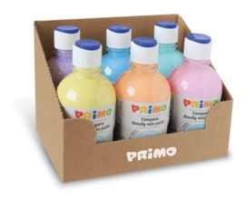 TEMPERA PRIMO 300ML 6 COLORES PASTEL