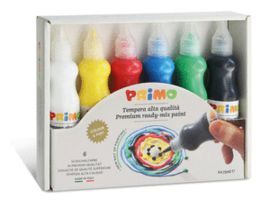 TEMPERA PREMEZCLADA 75 ML 6 COLORES SURTIDOS