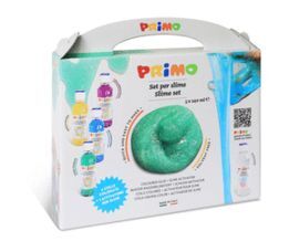SET SLIME 4 PEGAMENTOS 240 ML COLORES INTENSOS + 1