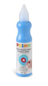 PINTURA PARA VIDRIO 75 ML AZUL CYAN