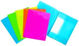 CARPETA 3 SOLAPAS A4 240X320 FLUO LIGHT