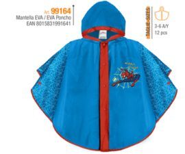 CHUBASQUERO CAPA IMPERMEABLE SPIDERMAN