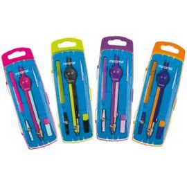 COMPAS CON 4 ACCESORIOS COLORES SURTIDOS MITAMA