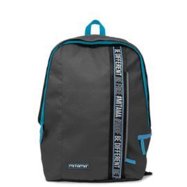 MOCHILA COLOR TOUCH SOLO COLOR GRIS CIAN
