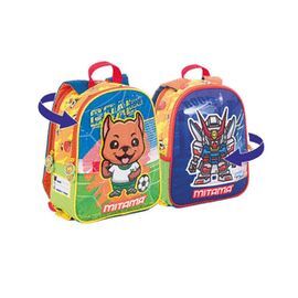 MOCHILA MITAMA SPINNY DOBLE CARA PERRO Y ROBOT